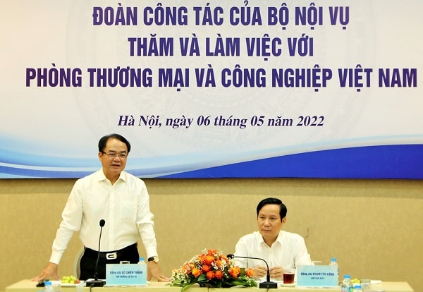 Thứ trưởng Bộ Nội vụ Vũ Chiến Thắng. Ảnh: Quốc Tuấn