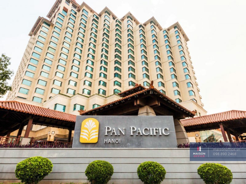 Toàn cảnh khách sạn Pan Pacific Hà Nội.