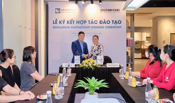 ,p/Anp/Cường Group và Doanh Chủ đã ký kết hợp tác tổ chức đào tạo nội bộ 