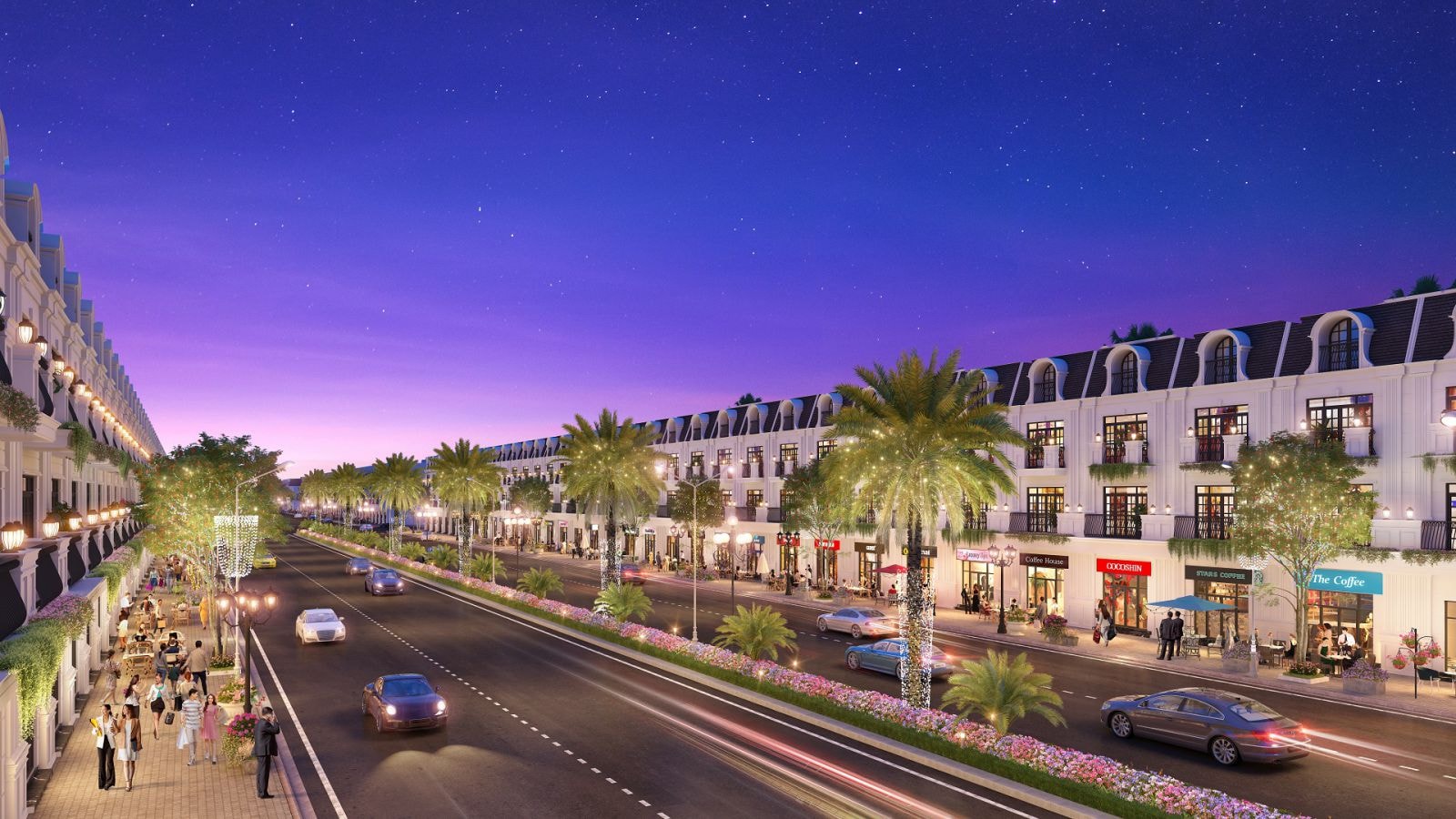The Avenue sở hữu những đại lộ kinh doanh đắt giá, là điểm khởi đầu cho hành trình tận hưởng cuộc sống thịnh vượng