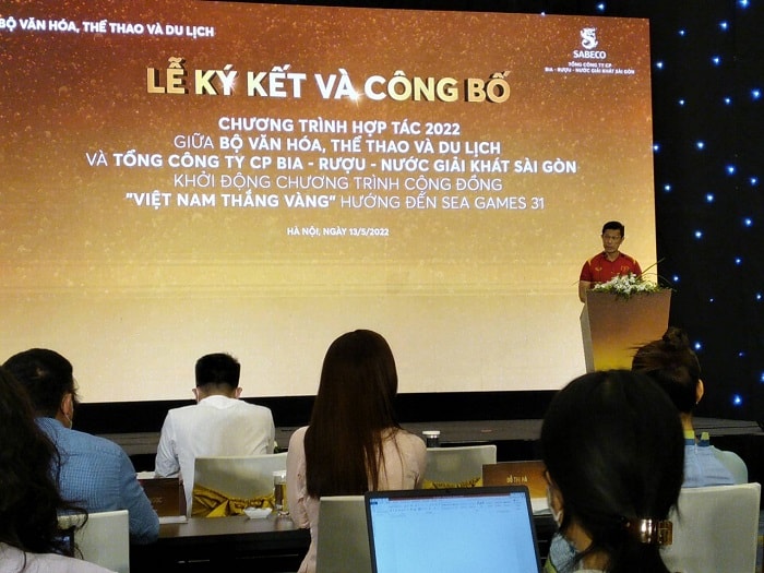 Khởi động chương trình “Việt Nam thắng vàng” hướng đến Sea Games 31 Khởi động chương trình “Việt Nam thắng vàng” hướng đến Sea Games 31