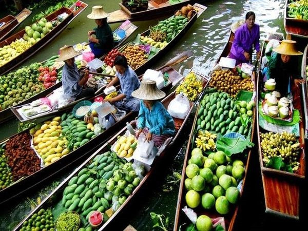 đồng bằng sông Cửu Long là vùng sản xuất lúa gạo, hoa quả, thuỷ hải sản lớn trong tỉ trọng chung của cả nước.