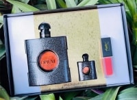 Bộ nước hoa YSL Black Opium (90ML + 7.5ML + Son YSL 206)