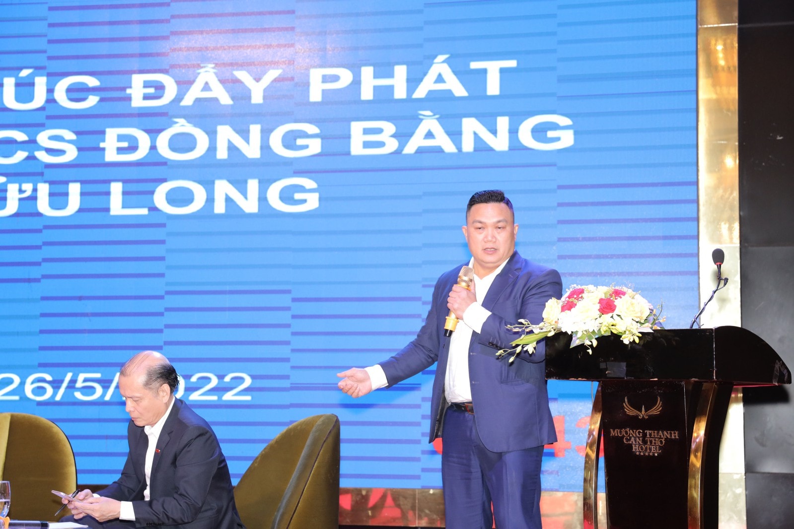 Ông Lê Quang Trung phát biểu tại diễn đàn