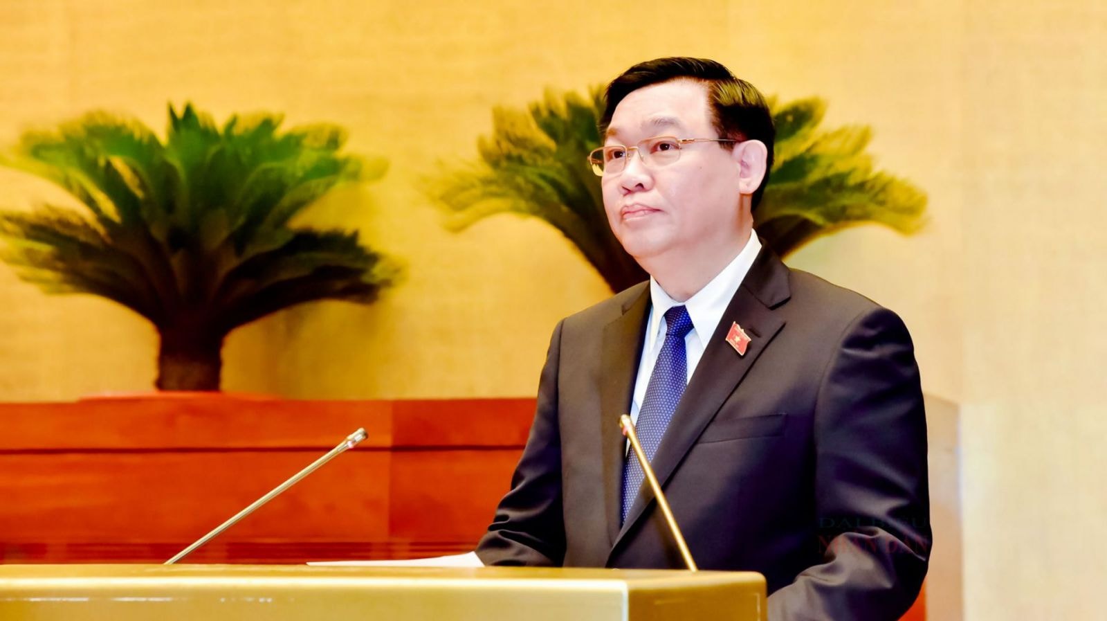 Chủ tịch Quốc hội Vương Đình Huệ phát biểu khai mạc Kỳ họp thứ 3, Quốc hội khóa XV