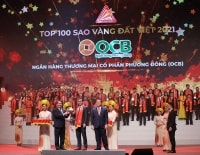 OCB vào Top 100 Sao Vàng Đất Việt