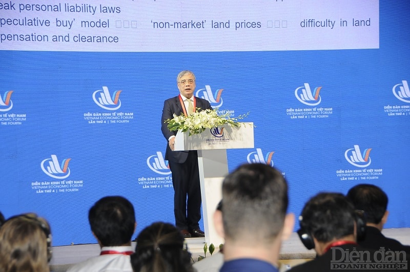 PGS TS Trần Đình Thiên, Nguyên Viện trưởng Viện Kinh tế Việt Nam.