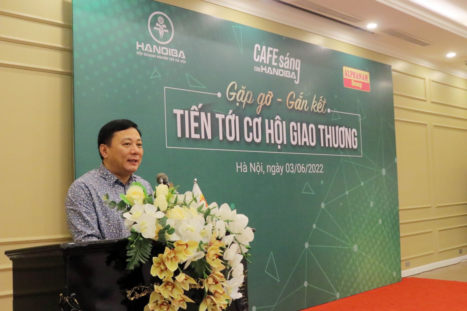 Ông Nguyễn Tuấn Hải – Chủ tịch HĐQT Alphanam Group – Phó Chủ tịch Câu lạc bộp/Doanh nhân Sao Đỏ