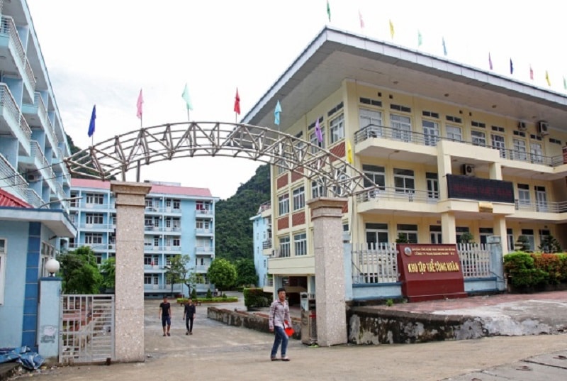 Khu nhà ở cho công nhân của Công ty Than Quang Hanh tại phường Quang Hanh, TP Cẩm Phả (báo QN)