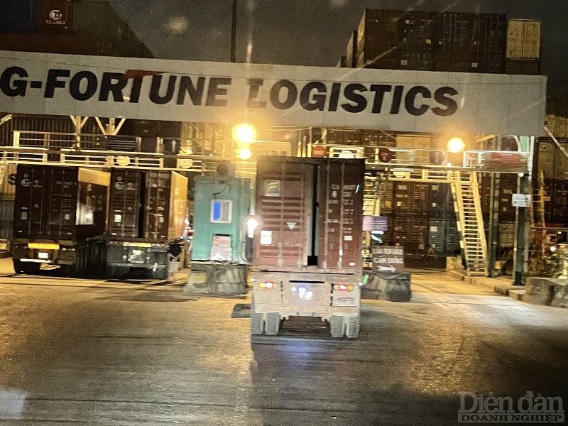 Phương tiện ra vào tại bãi G-fortune 3