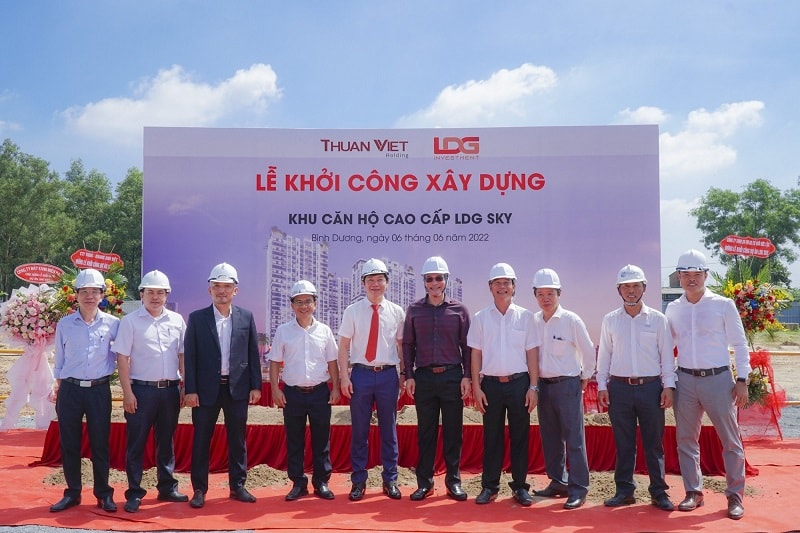 LDG Investment khởi công xây dựng dự án Khu căn hộ cao cấp LDG Sky vào ngày 6/6/2022