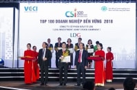 LDG Group lọt top 100 doanh nghiệp bền vững 2018