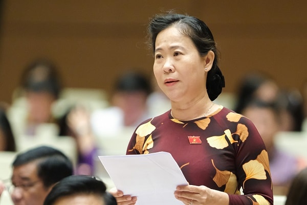 Đại biểu Quốc hội Tô Ái Vang (Sóc Trăng).
