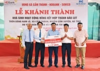 HDBank, Sovico trao tặng 3 nhà cộng đồng tránh lũ trị giá 6,1 tỷ đồng cho tỉnh Hà Tĩnh