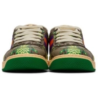 Giày Thể Thao Nam Gucci Screener Pineapple-Print GG-Logo Trainers SS2022