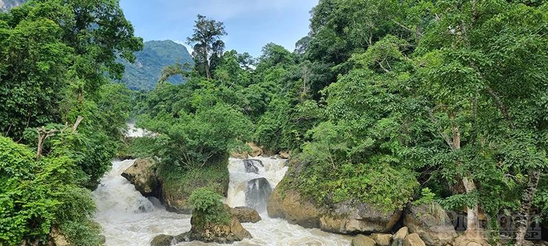 Khung cảnh tuyệt đẹp tại hồ Ba Bể.