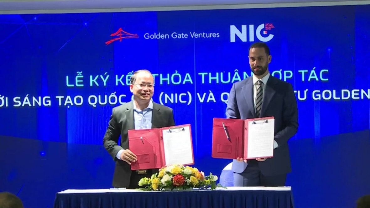  NIC và Golden Gate Ventures hợp tác, hỗ trợ phát triển hệ sinh thái khởi nghiệp và đổi mới sáng tạo tại Việt Nam