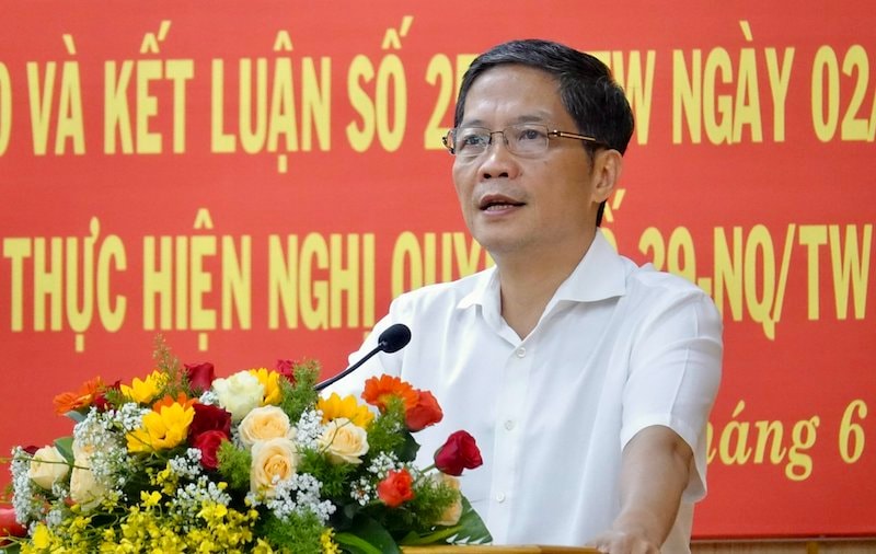 Trần Tuấn Anh nhấn mạnh: “Quảng Ngãi cần phát huy vai trò, vị thế và tiềm năng của tỉnh Quảng Ngãi là một trong các cửa ngõ giao thương quốc tế, nhất là liên kết khu vực Nam Quảng Ngãi - Bắc Bình Định và Quảng Ngãi - Tây Nguyên.