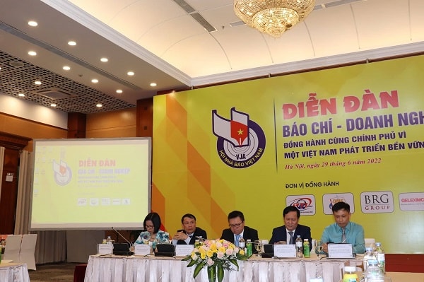 Diễn đàn Báo chí – Doanh nghiệp. Ảnh: Tuấn Tú