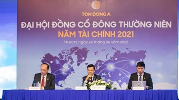 Tôn Đông Á, t6o3 chức ĐHCĐ thường niên 2022