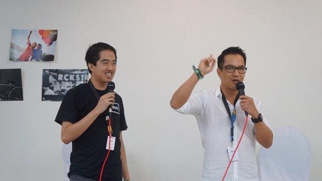 Eddie Thai (trái) và Bình Trần, hai nhà sáng lập Ascent Vietnam Ventures; Ảnh: 500 Startups