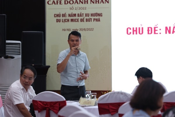 ông Nguyễn Phúc Long, Chủ tịch HĐQT Công ty CP Tập đoàn Đầu tư Thăng Long chia sẻTại Chương trình “Cafe Doanh nhân - số 2/2022”