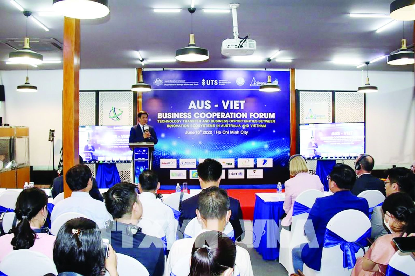  Diễn đàn hợp tác công nghệ và thương mại Việt Nam - Australia năm 2022 do Saigon Innovation Hub – SIHUB (Trung tâm Hỗ trợ đổi mới sáng tạo và khởi nghiệp Thành phố Hồ Chí Minh) cùng các đối tác tổ chức.