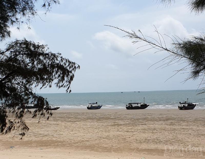 Một góc biển Trà Cổ (Móng Cái)