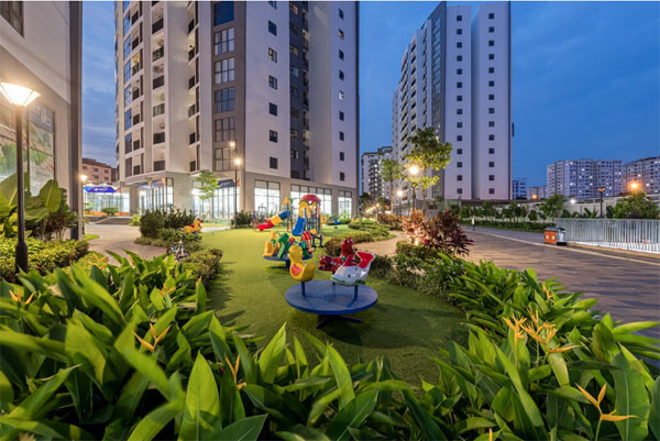 Tổ hợp chung cư Le Grand Jardin gây ấn tượng với không gian sống xanh, trở thành lựa chọn an cư lý tưởng nơi phía Đông Thủ đô