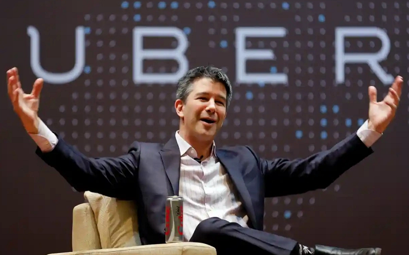 Người đồng sáng lập Uber Travis Kalanick. Ảnh: Getty 