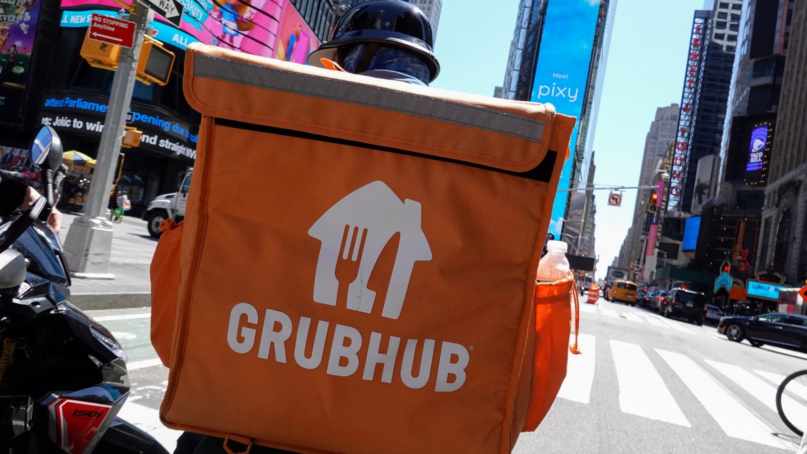 cổ phiếu của các hãng giao đồ ăn đối thủ của Grubhub sụt giảm