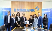 Ngân hàng JP Morgan trao giải thưởng chất lượng thanh toán quốc tế xuất sắc cho Eximbank