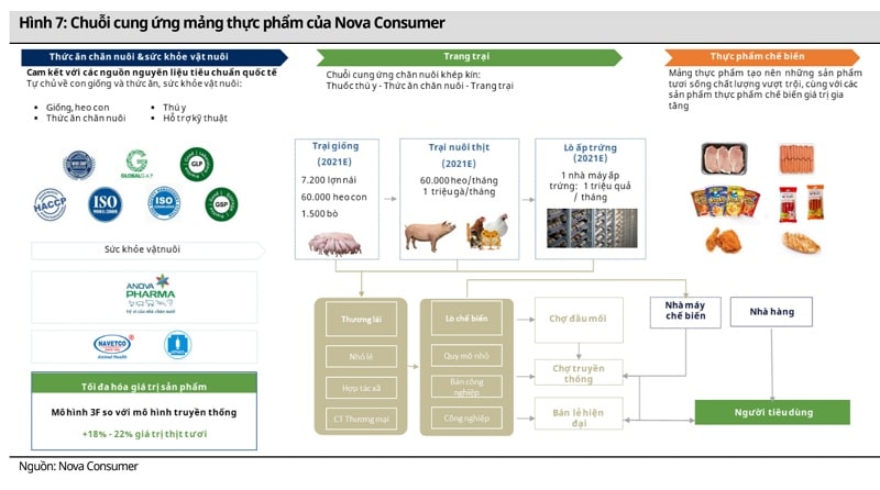 , việc Nova Consumer mở rộng và hợp nhất lĩnh vực tiêu dung bên cạnh các ngành hàng thế mạnh là Thức ăn chăn nuôi, Trang trại – Nông trại, Thực phẩm, Thức uống và Dinh dưỡng , hứa hẹn đòn bẩy khiến doanh nghiệp này có thể trở thành một thế lực mới