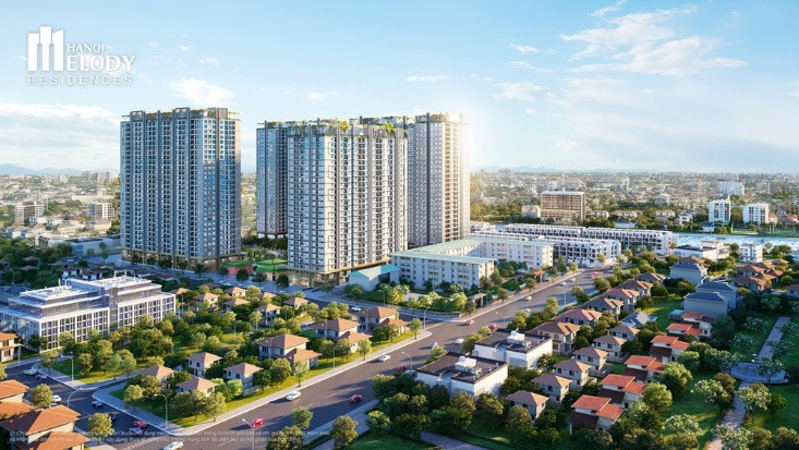 Hình ảnh dự án Hanoi Melody Residences