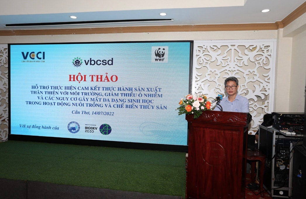 Ông Vương Quốc Chiến, đại diện WWF Việt Nam nhấn mạnh bảo vệ đa dạng sinh học là nhiệm vụ cấp bách