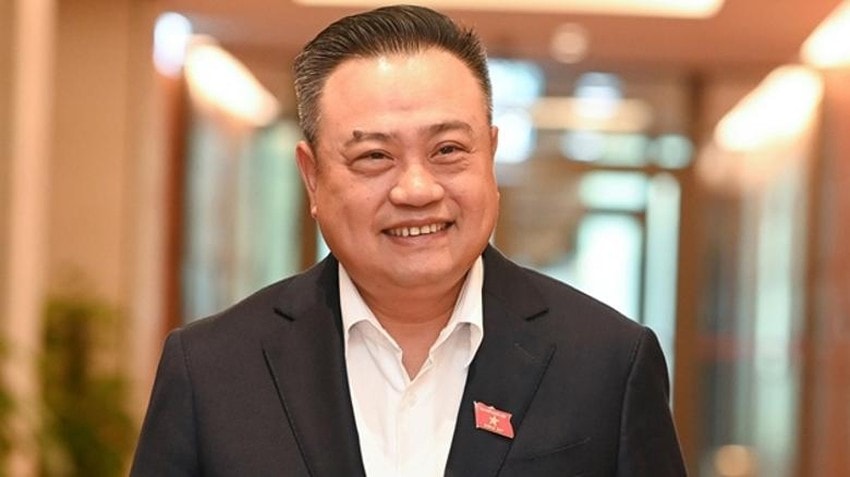 Ông Trần Sỹ Thanh được giới thiệu để bầu chức danh Chủ tịch UBND TP Hà Nội.