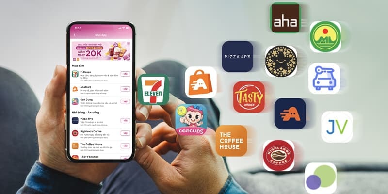 MoMo cũng nuôi tham vọng trở thành siêu ứng dụng với chiến lược Mini App