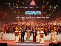 ABBANK nhận giải thưởng Sao Vàng đất Việt 2021