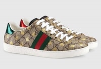 Giày Gucci Unisex Ace GG Supreme Sneaker With Bees