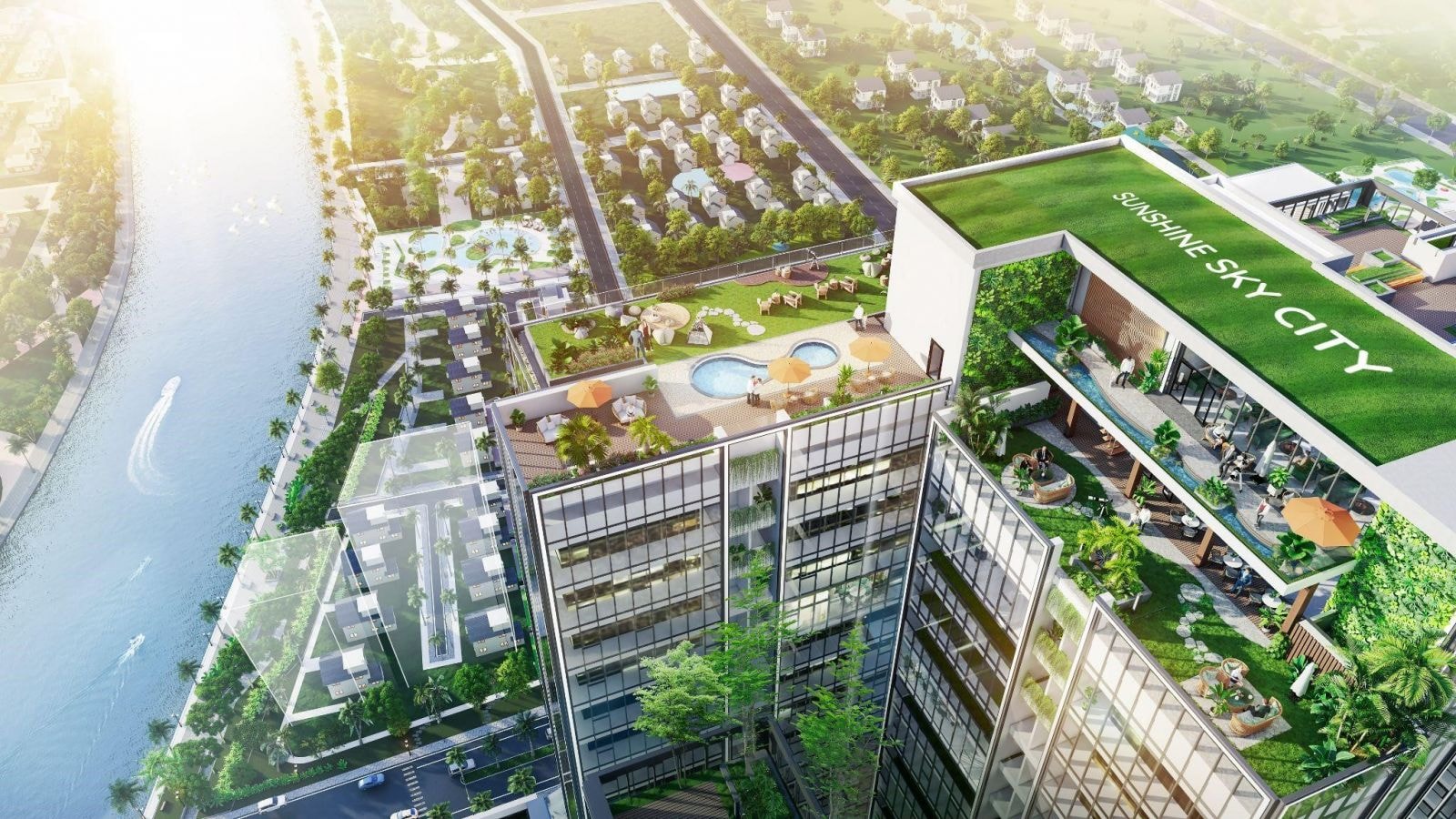 Sunshine Sky City - không gian cân bằng cảm xúc, điều hòa tâm trí