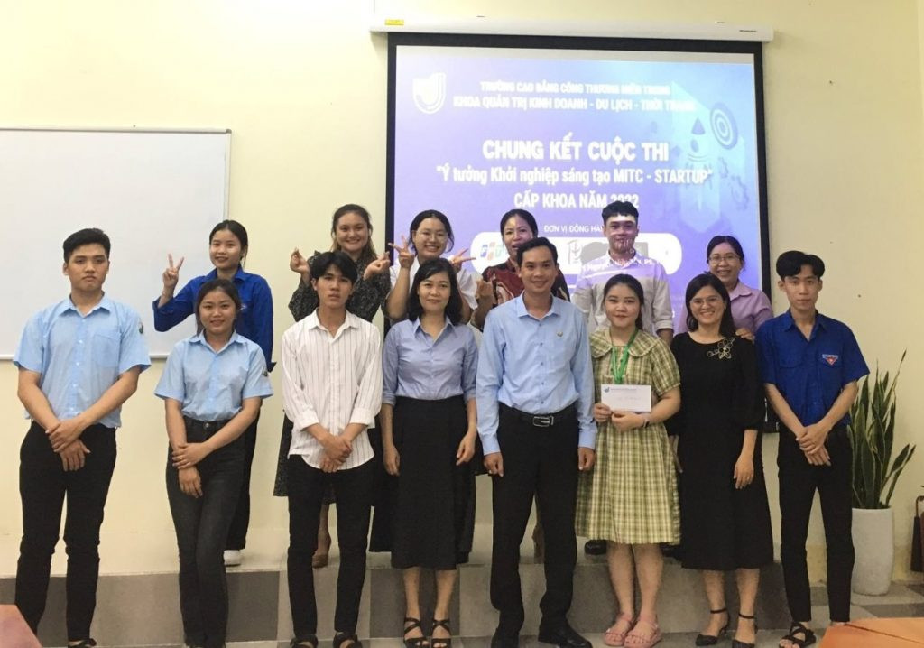 Chung kết cuộc thi MITC STARTUP khoa Quản trị kinh doanh – Du lịch – Thời trang