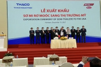 THACO xuất khẩu 870 sơ mi rơ moóc đầu tiên sang Mỹ