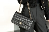 Túi Chanel Large Classic Handbag Calfskin Black A01112-Y01295-94305