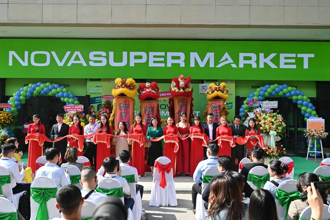 Nova Commerce khai trương siêu thị Nova Supermarket đầu tiên tại The Sun Avenue, 28 Mai Chí Thọ, An Phú, Thủ Đức 