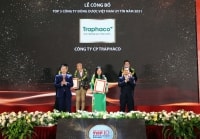 Traphaco lần thứ 2 liên tiếp là ông ty Đông dược uy tín nhất ngành Dược Việt Nam