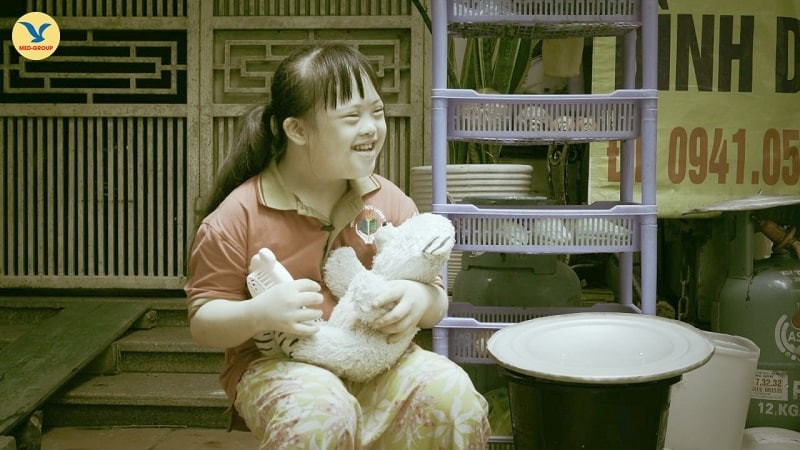 Khi biết con bị bệnh đặc biệt là chuỗi ngày chị đối diện với khó khăn, tủi hờn