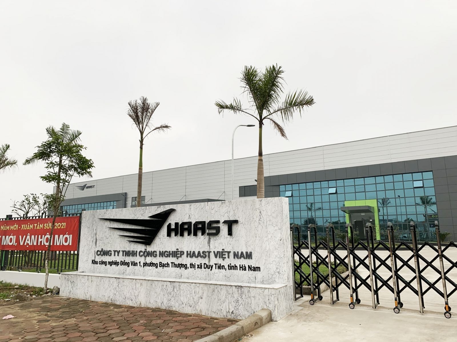 Nhà máy của Haast Industry tại Khu công nghiệp Đồng Văn I, Tỉnh Hà Nam.