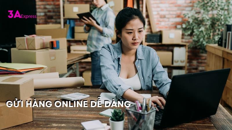 Đội ngũ nhân viên làm việc online, hỗ trợ tận tâm