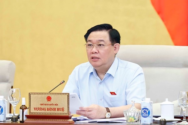Chủ tịch Quốc hội Vương Đình Huệ. Ảnh: Doãn Tấn
