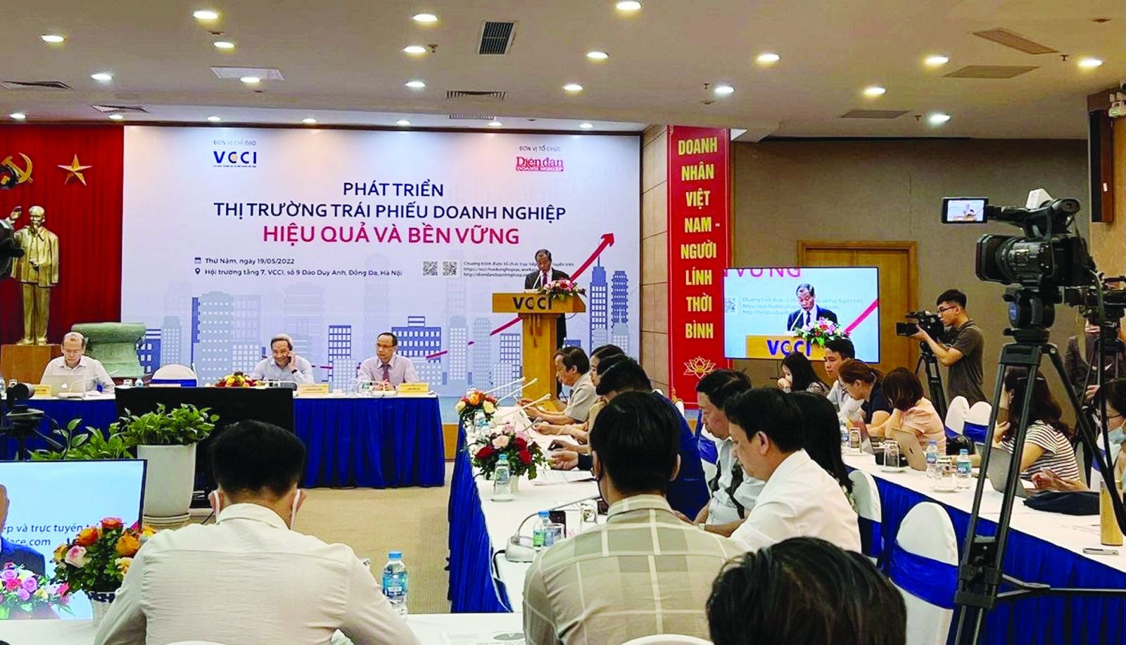  Diễn đàn “Phát triển Thị trường trái phiếu doanh nghiệp hiệu quả và bền vững” do Tạp chí DĐDN tổ chức